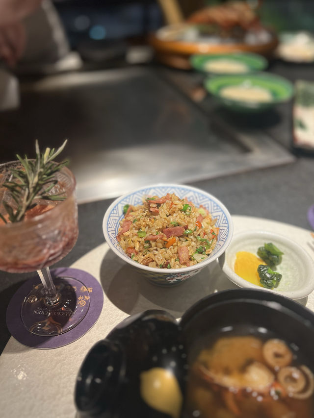 鉄板燒界天花板😍😍😍 要來試試喔！❤️