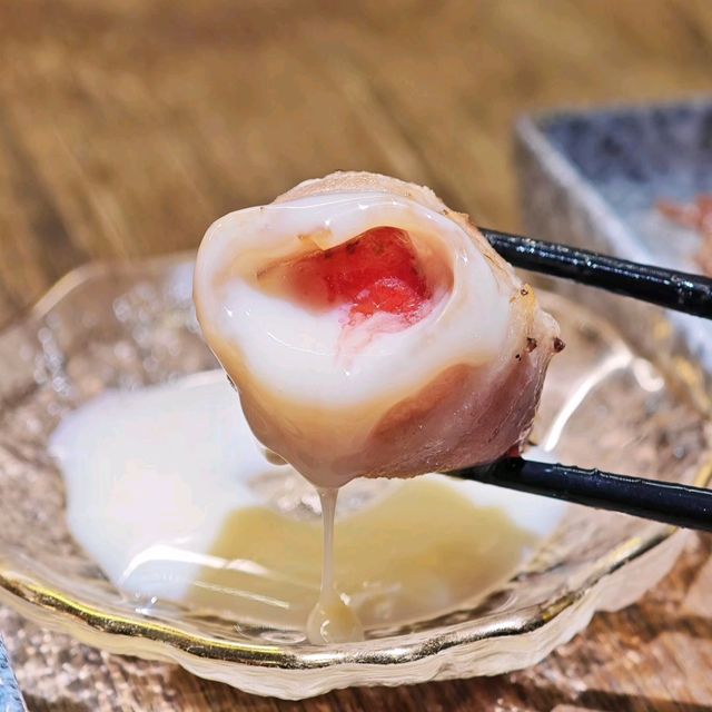 隱世🏮居酒屋🤤好味水果🍓豬肉卷