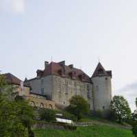 Visiting the town of Gruyeres