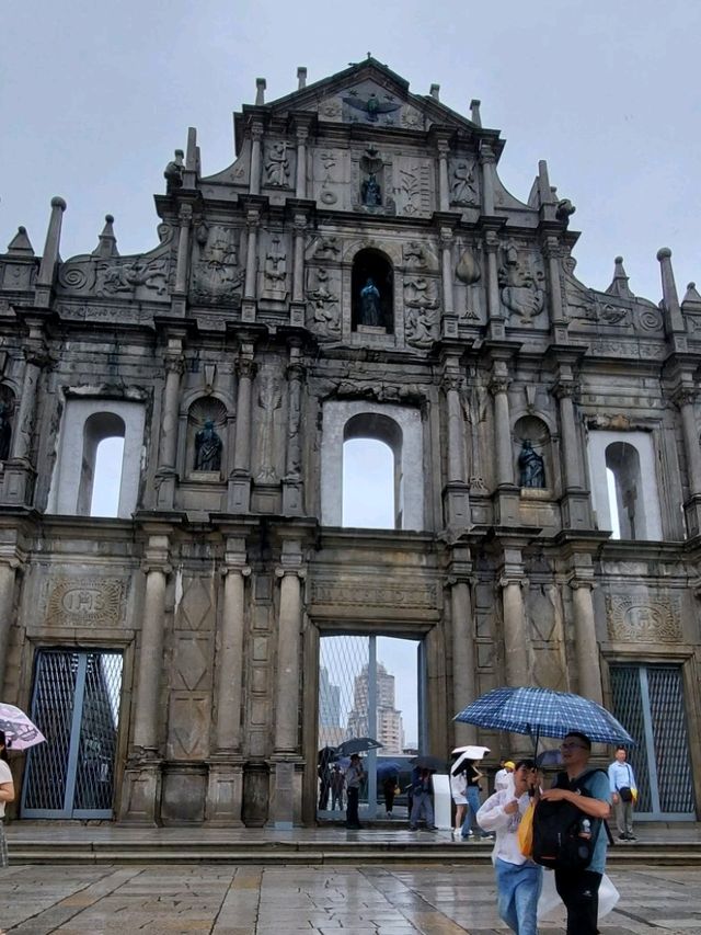 🌏澳門旅遊🌐 - 大三巴牌坊