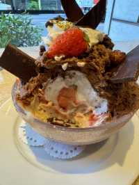 【福岡カフェ】週末は行列ができる人気スイーツカフェのかき氷が美味しすぎた🍧