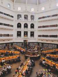 【澳洲】墨爾本最美圖書館 Melbourne CBD