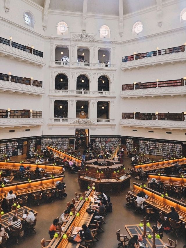 【澳洲】墨爾本最美圖書館 Melbourne CBD