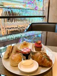 マカオ　マカオ観光　JWマリオットホテル マカオのafternoon teaは最高だった！
