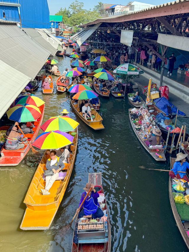 【タイ🇹🇭】初めてのタイ旅行におすすめ！ダムヌン・サドゥアック水上マーケットに行ってきました！