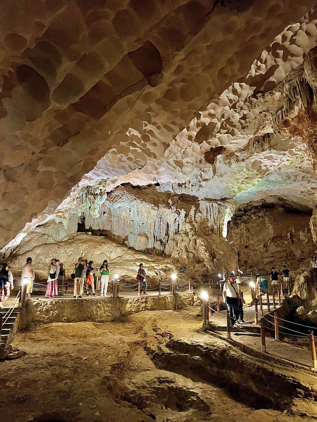 Visit Surprise Cave In Halong Bay Vietnam🇻🇳✨