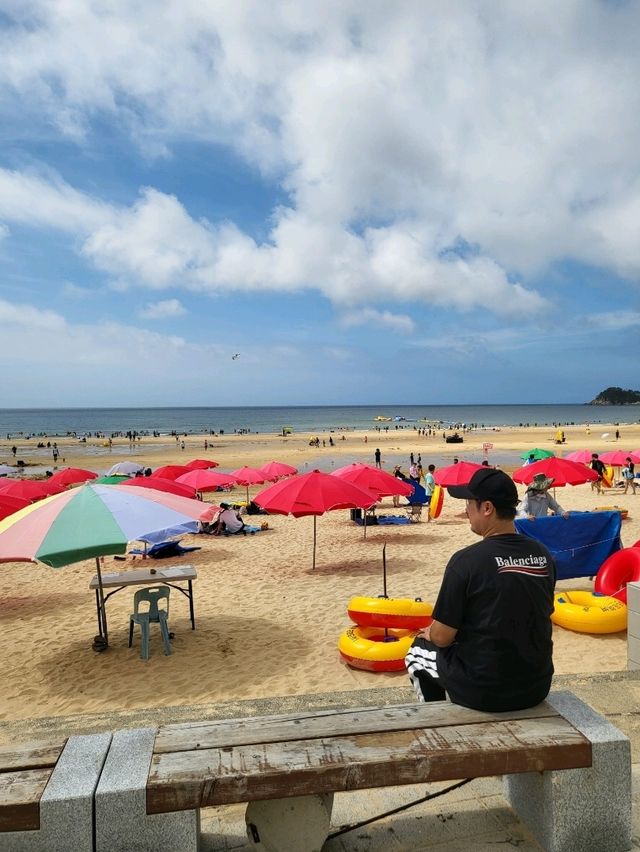 서해안 해수욕장의 묘미 만리포해수욕장