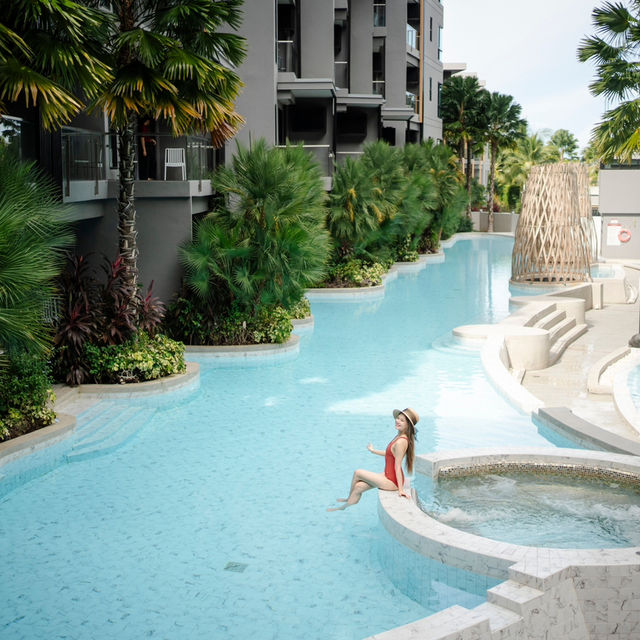 🏖️ #โรงแรมติดทะเลหัวหิน มีสวนน้ำ มีสไลด์เดอร์