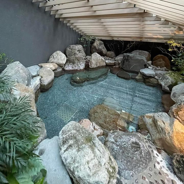 Unwinding at Hoshino Resorts KAI Beppu