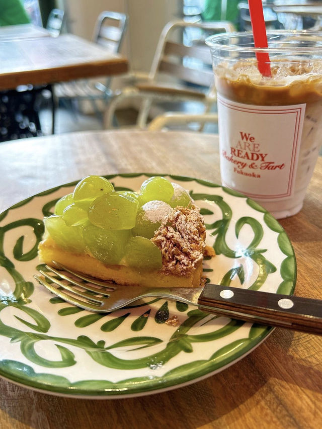 【福岡カフェ】季節のフルーツがたっぷりのった絶品タルト✨️