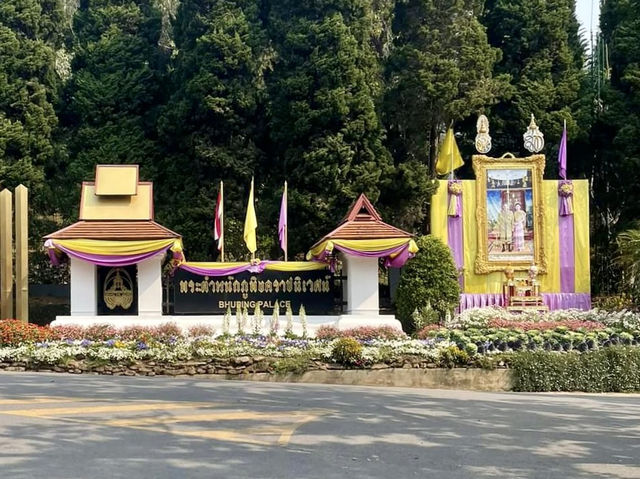 清邁蒲屏皇宮-泰國皇室避暑勝地，清邁著名的賞花景點