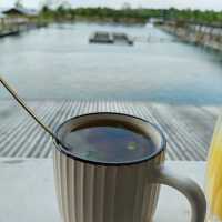 best cafe and enjoying fishing environment 