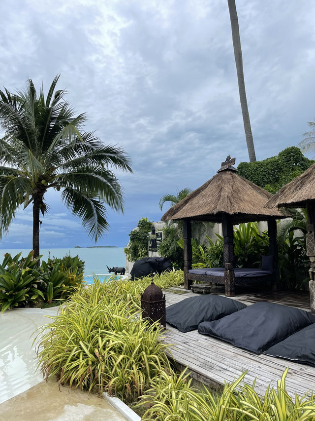 ห้องพักติดทะเลที่ Karma Resort Samui