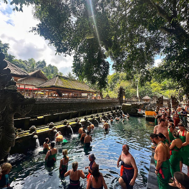 Sacred Waters of Tirta Empul Holy Water Temple