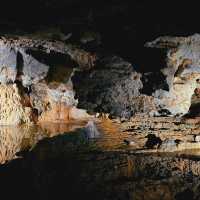 Witness the magnificient limestone formation at Gosu Cave