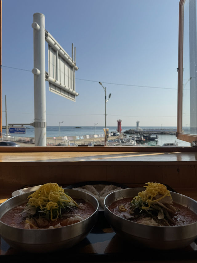 아나고와 차슈 그리고 밀면 물회육수의 조합 ✨
