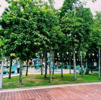 馬來西亞檳城喬治城著名城市古跡綠洲公園景點:Prangin (SiaBoey) Park Georgetown，適合打卡拍照📸親子遊