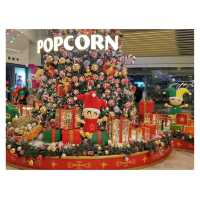 🎄✨ 將軍澳站港鐵商場PopCorn的聖誕佈置：甜蜜夢幻的冬日奇遇！ ✨🎄