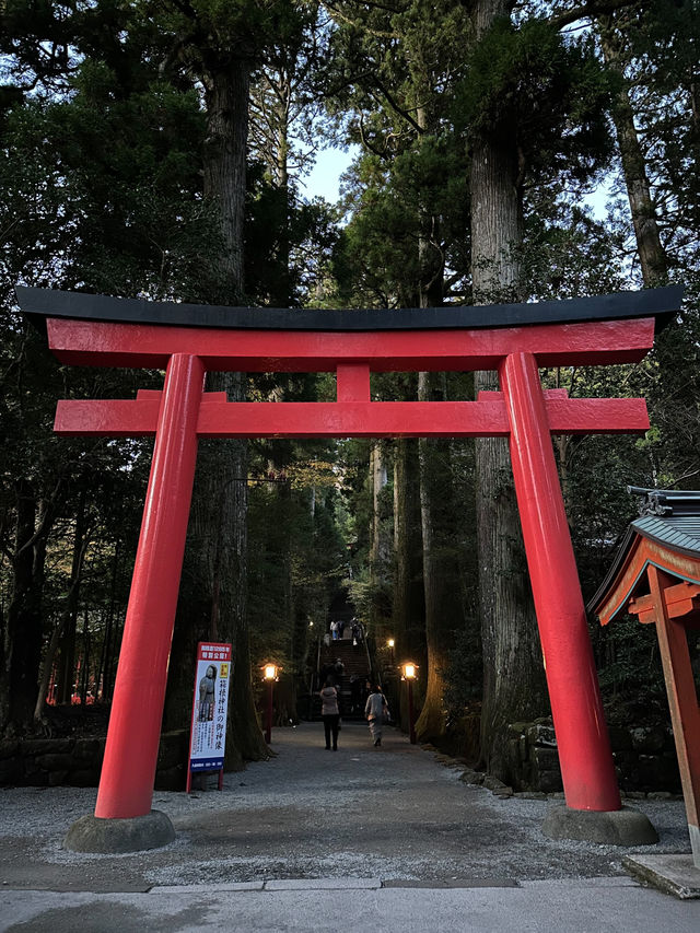 📍箱根｜海上神社｜蘆之湖和平鳥居 ⛩️