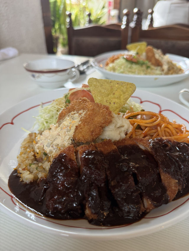 【長崎ランチ】地元で40年愛されてる老舗レストランのトルコライス🍽