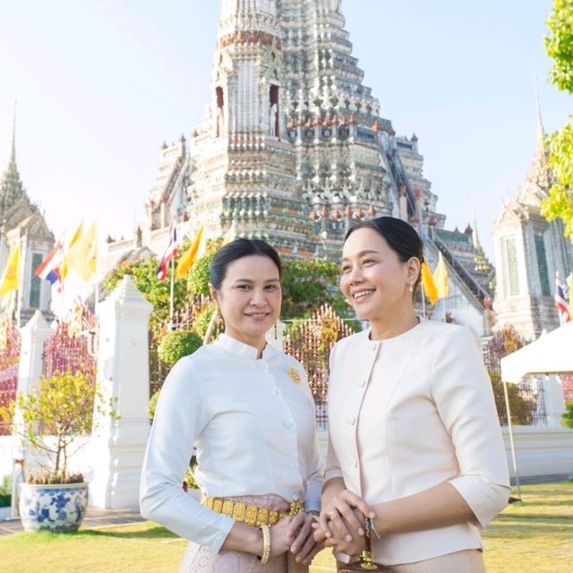 เริ่มต้นปีที่วัดอรุณ: เสริมสิริมงคลและความสุขใจ