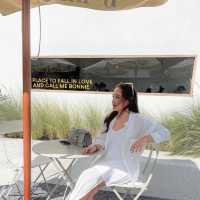 คาเฟ่ bonnie on the beach ที่ชะอำ หัวหิน 🍋🌊