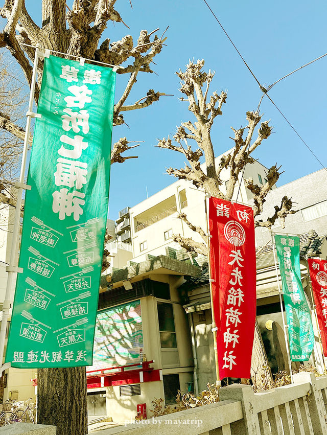 天井かかれた馬の絵がみどころ【東京/浅草】