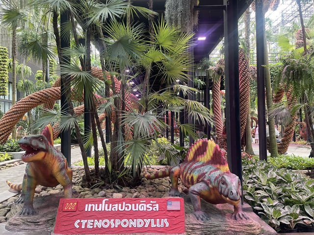 ไปดูไดโนเสาร์ที่พัทยา สวนนงนุช