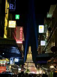 Countdown new year at Wat Arun