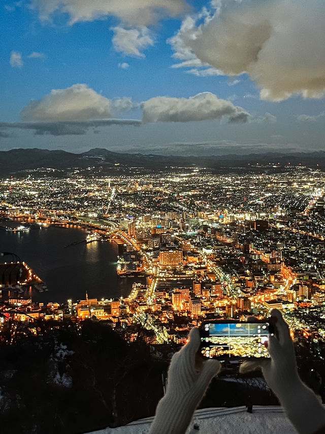 【 北海道 函館 】まるで宝石💎100万ドルの夜景🏙