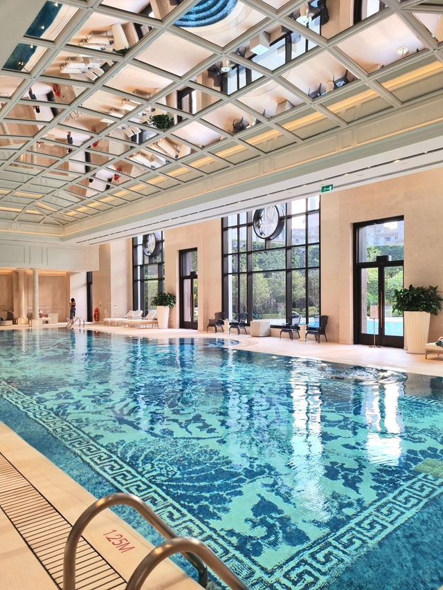 화려함의 극치! 그랜드 리스보아 팰리스 수영장 🏊‍♀️💎