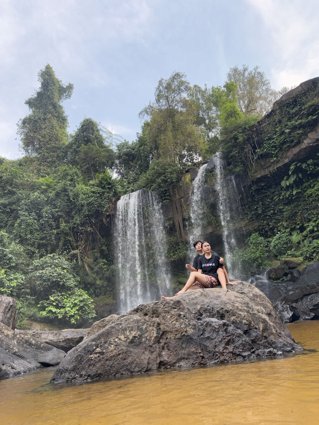 น้ำตกพนมกุเลน กัมพูชา🇰🇭