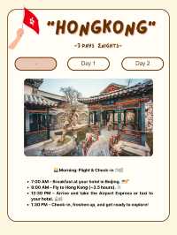 3-day 2-night- Hong Kong guide