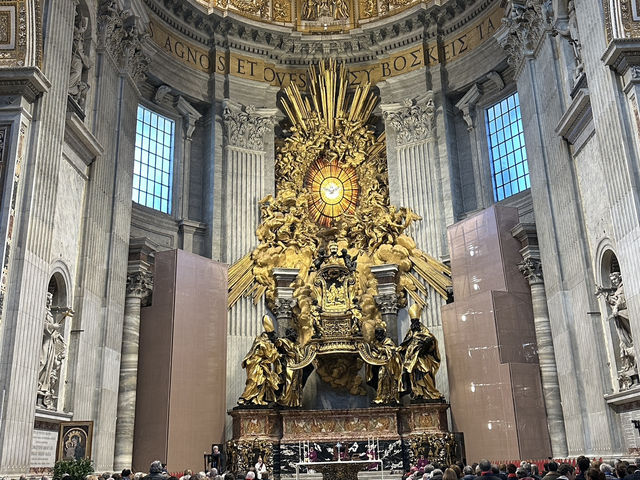 【ローマ🇮🇹】圧巻の美しさ！バチカン市国・サン・ピエトロ大聖堂