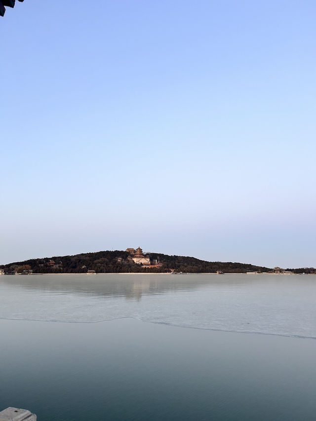 Frozen beauty at Summer Palace
