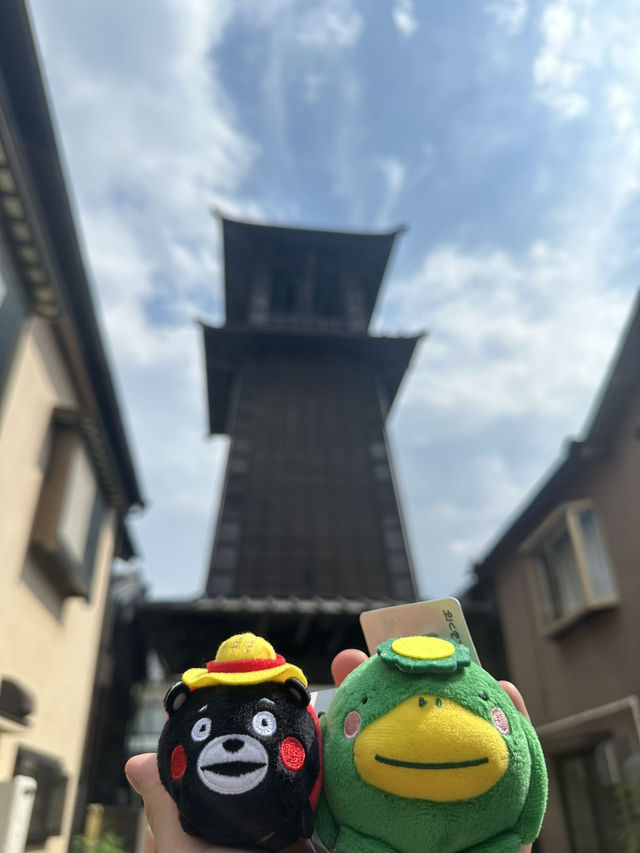 川越藏造老街的時之鐘