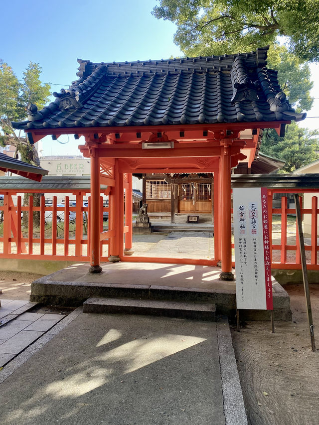 【福岡県博多🇯🇵若宮神社】海上安全、土地の守り神☺️