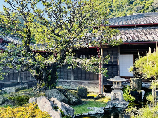 Surreal enchanted Sengan-En Japanese Gardens, Kagoshima 
