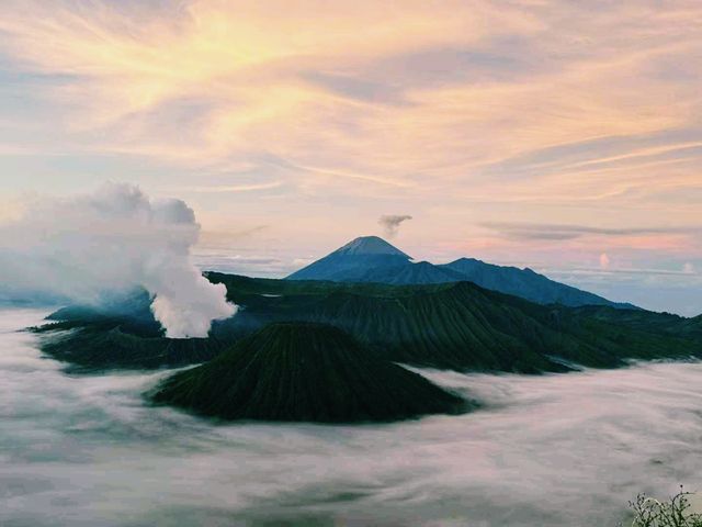 印度尼西亞著名景點：bromo火山🌋，適合打卡拍照📸