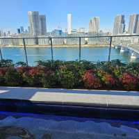 東京千客萬來有個免費嘅足浴