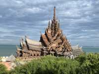 A Majestic Morning at the Sanctuary of Truth, Pattaya 