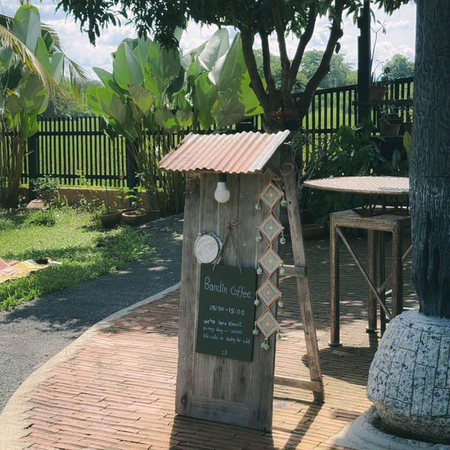 กาแฟบ้านดิน Bandin Coffee สันทราย เชียงใหม่