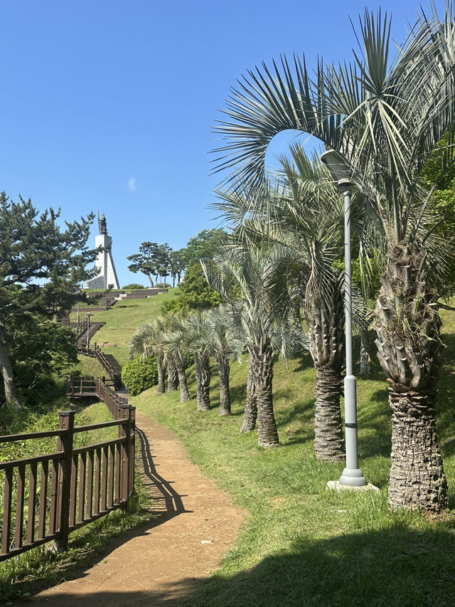 오늘은 통영 이순신공원에서 힐링타임! 🍃