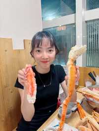 帝王蟹、松葉蟹、紅雪蟹吃到飽