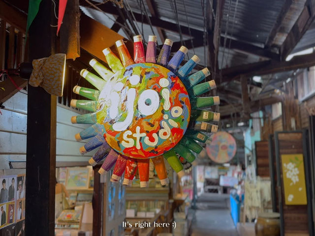 🖌️🎨ijoy studio ร้านวาดรูปน่ารัก ในตลาดหัวตะเข้