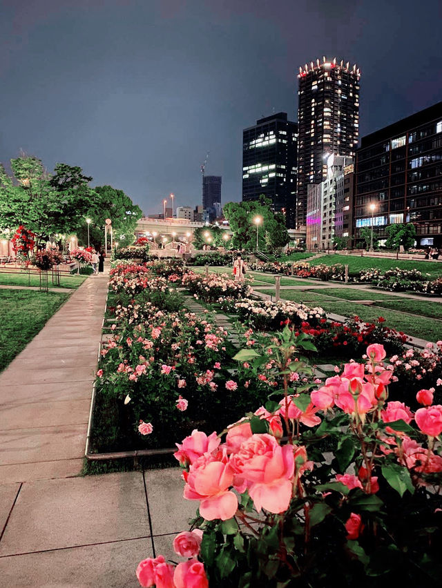 The Nakanoshima Rose Garden