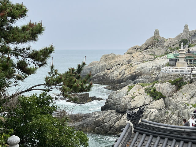座落海邊的美麗海東龍宮寺