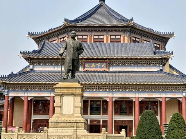 🏛️廣州必打卡📸百年歷史建築！中山紀念堂一日攻略💙