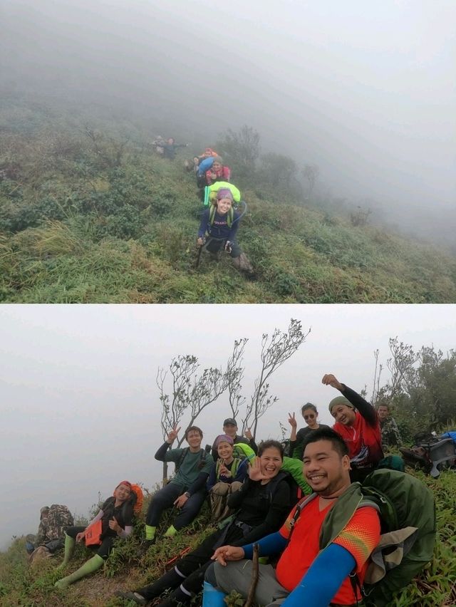 เขาหลวงนคร เนินลมฝน - หนานระฟ้า 1,600 m