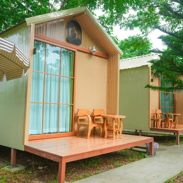 ที่พักเปิดใหม่สระบุรี สไตล์มินิมอล ติดลำธาร